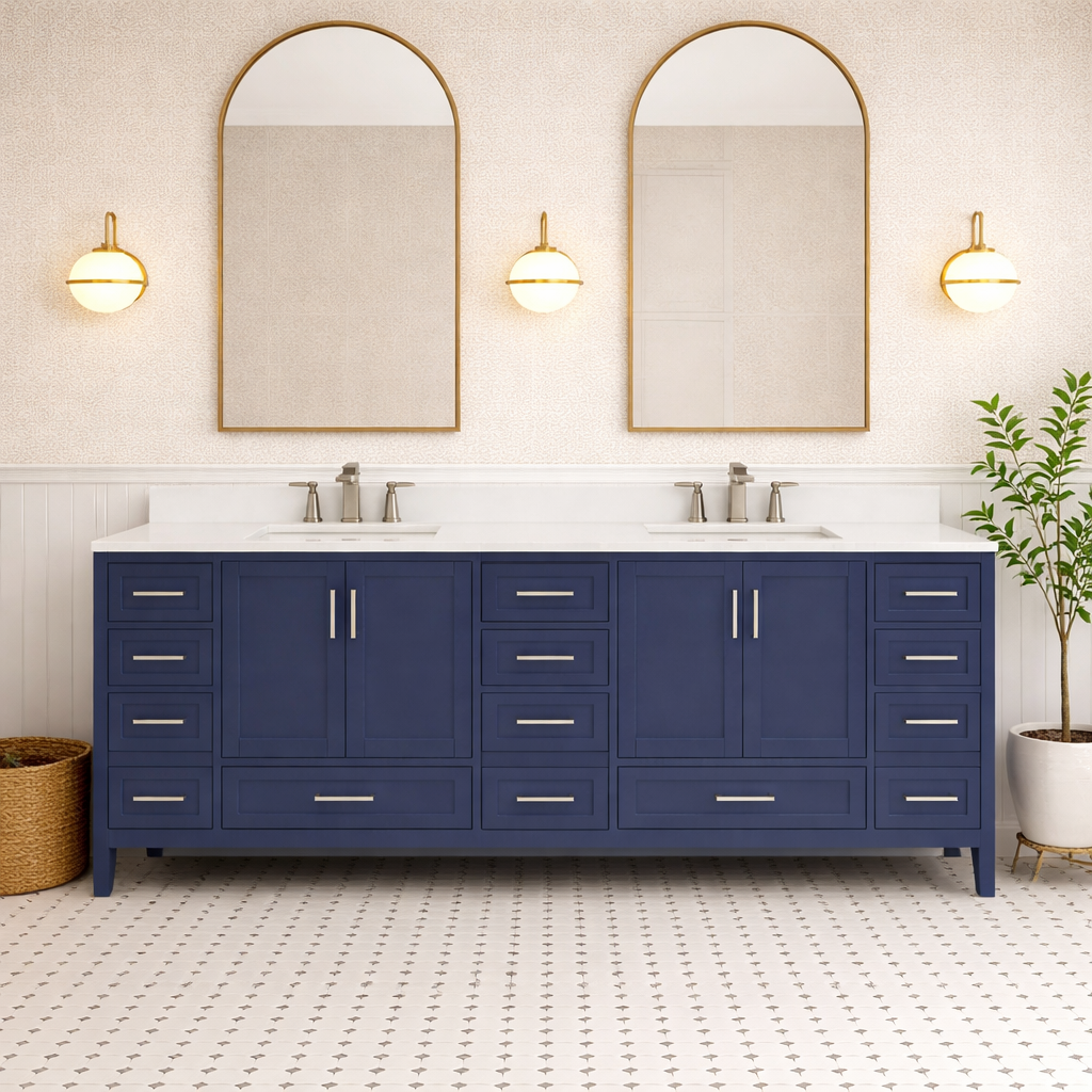 Rooh Bathroom Vanity 84"