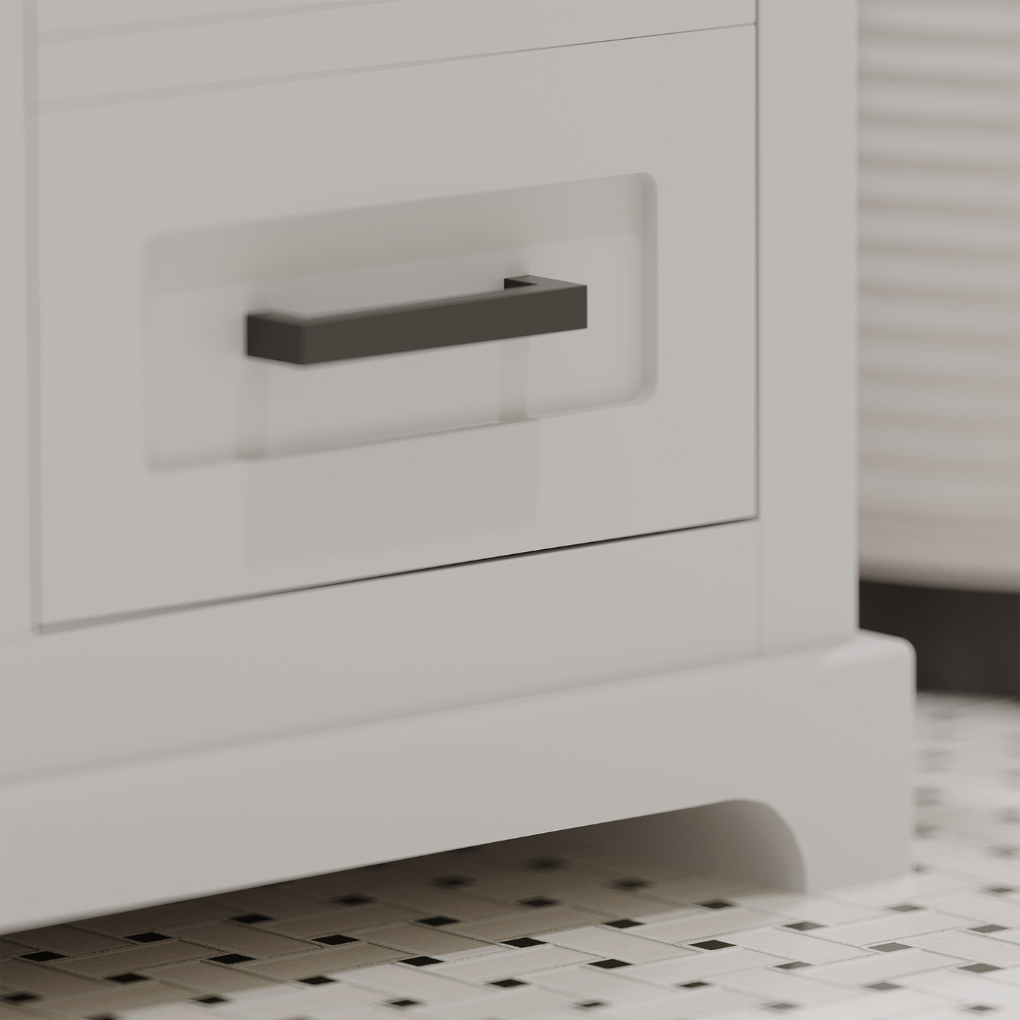 Maya 48 Inch Solid Wood Single Bathroom Vanity with Quartz Countertop