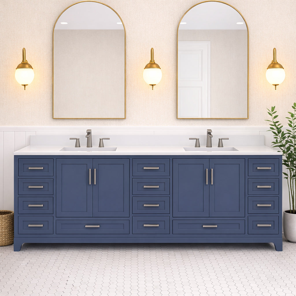 Maya Bathroom Vanity 84"