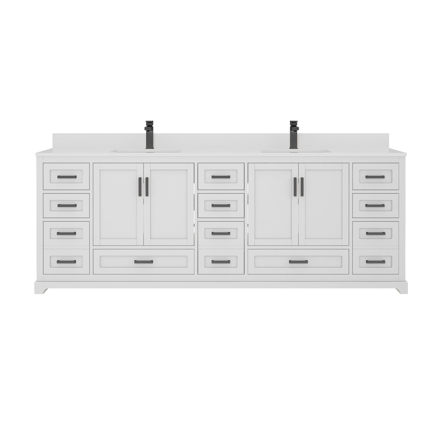 Maya Bathroom Vanity 84"