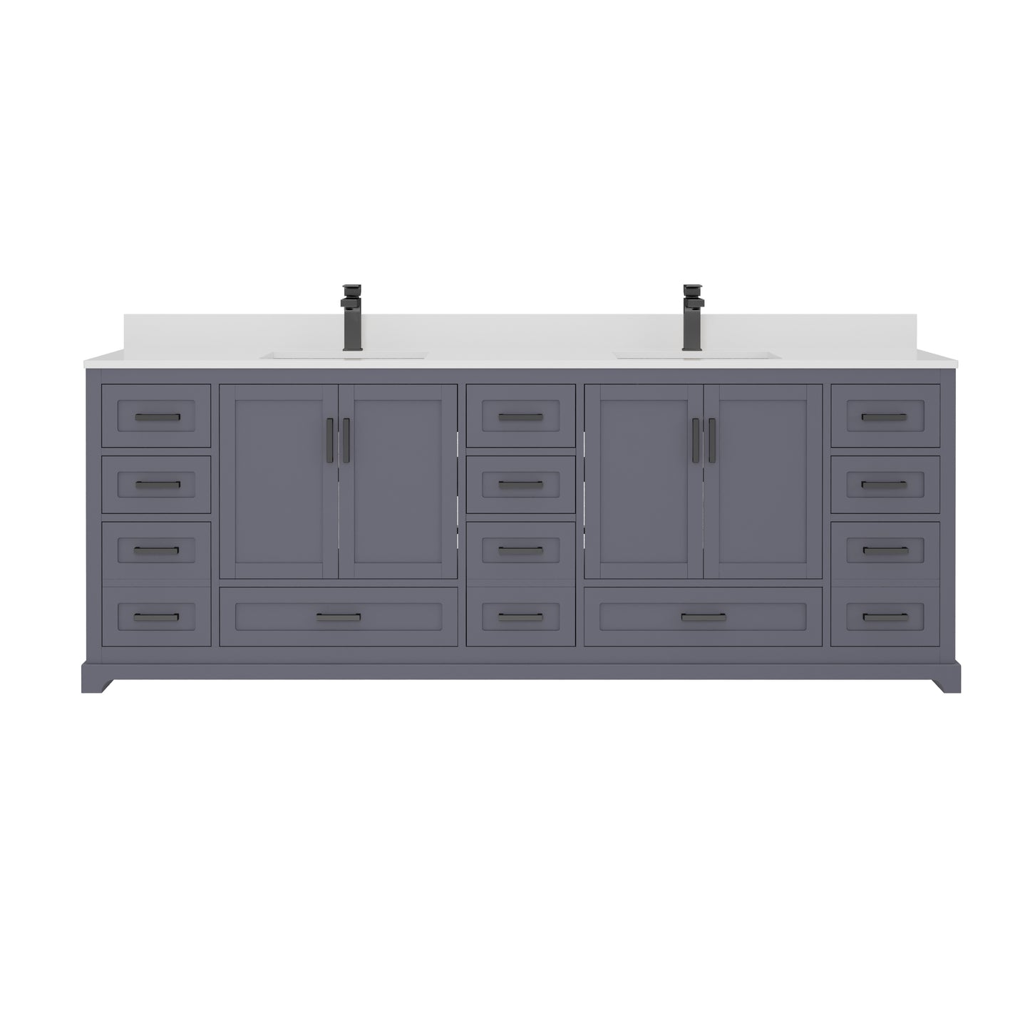 Maya Bathroom Vanity 84"