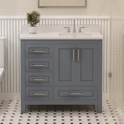 Rooh Bathroom Vanity 36" Right