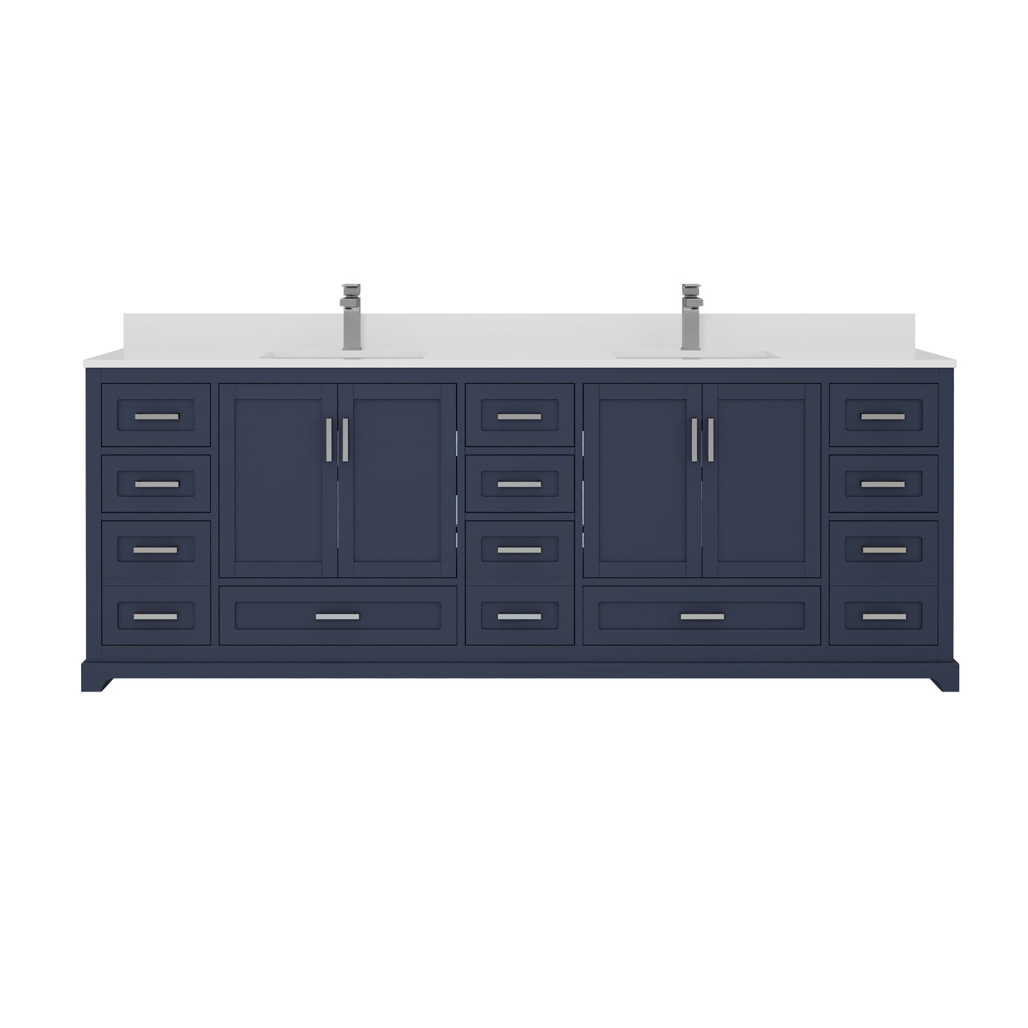 Maya Bathroom Vanity 84"