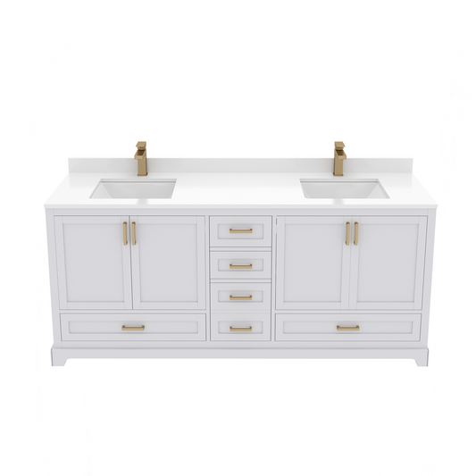 Maya Bathroom Vanity 72"