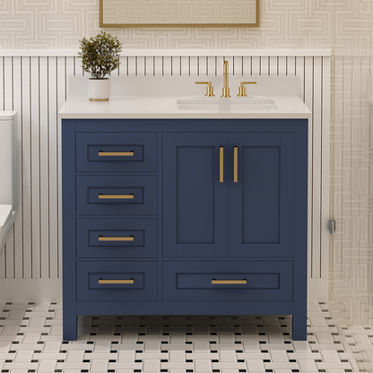 Rooh Bathroom Vanity 36" Right