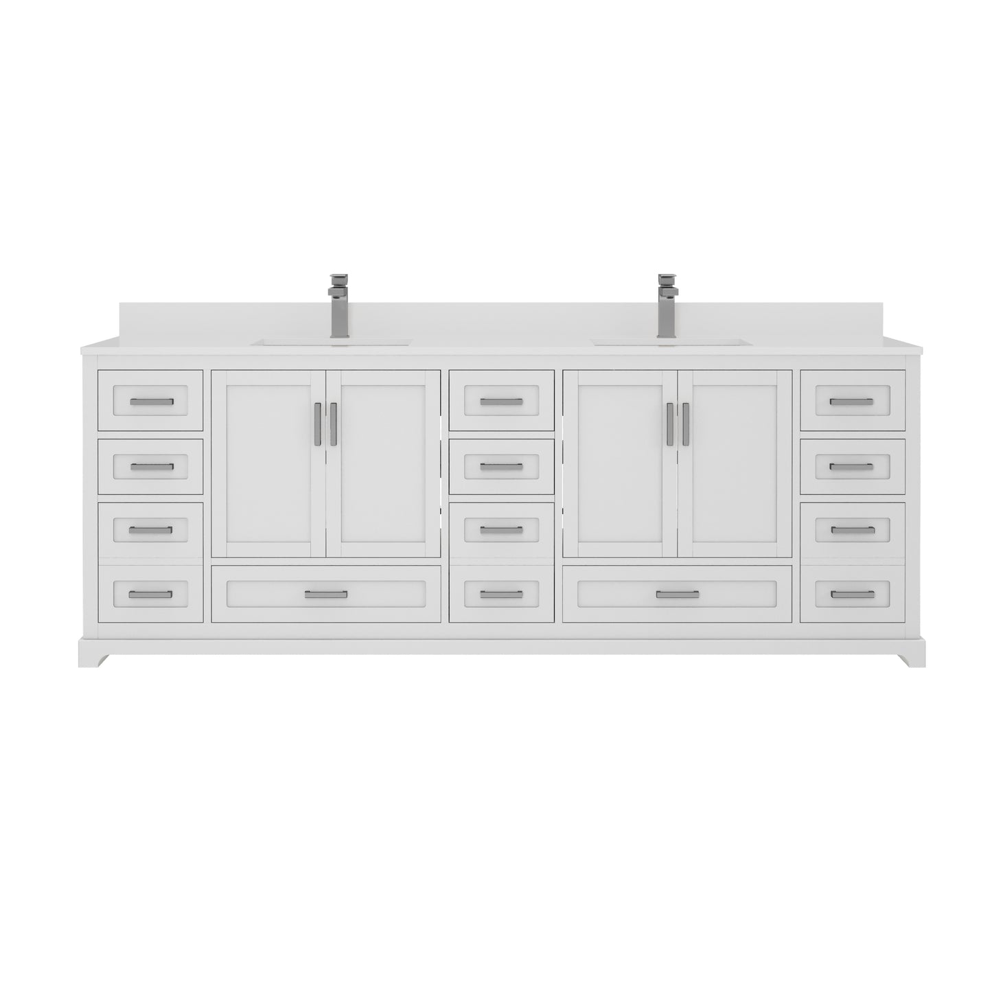 Maya Bathroom Vanity 84"