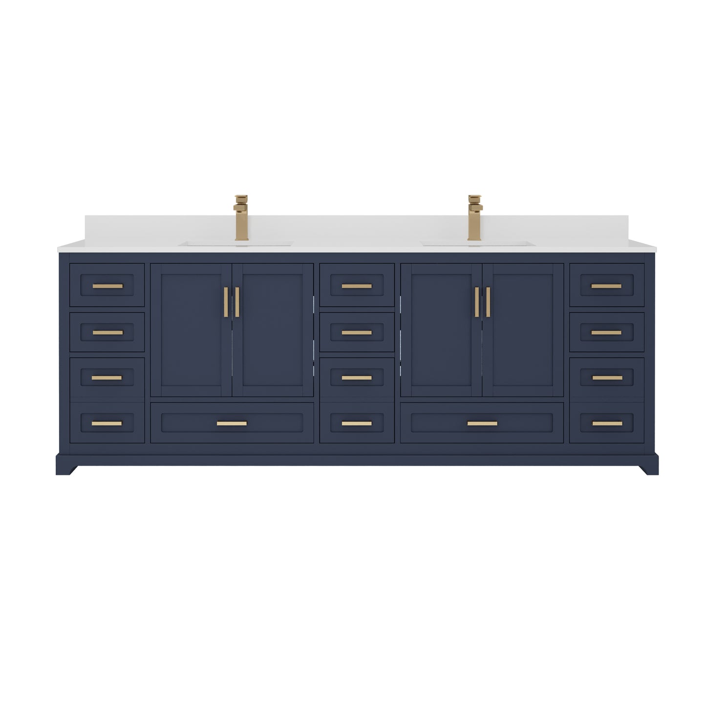 Maya Bathroom Vanity 84"