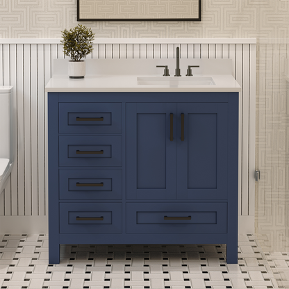 Rooh Bathroom Vanity 36" Right