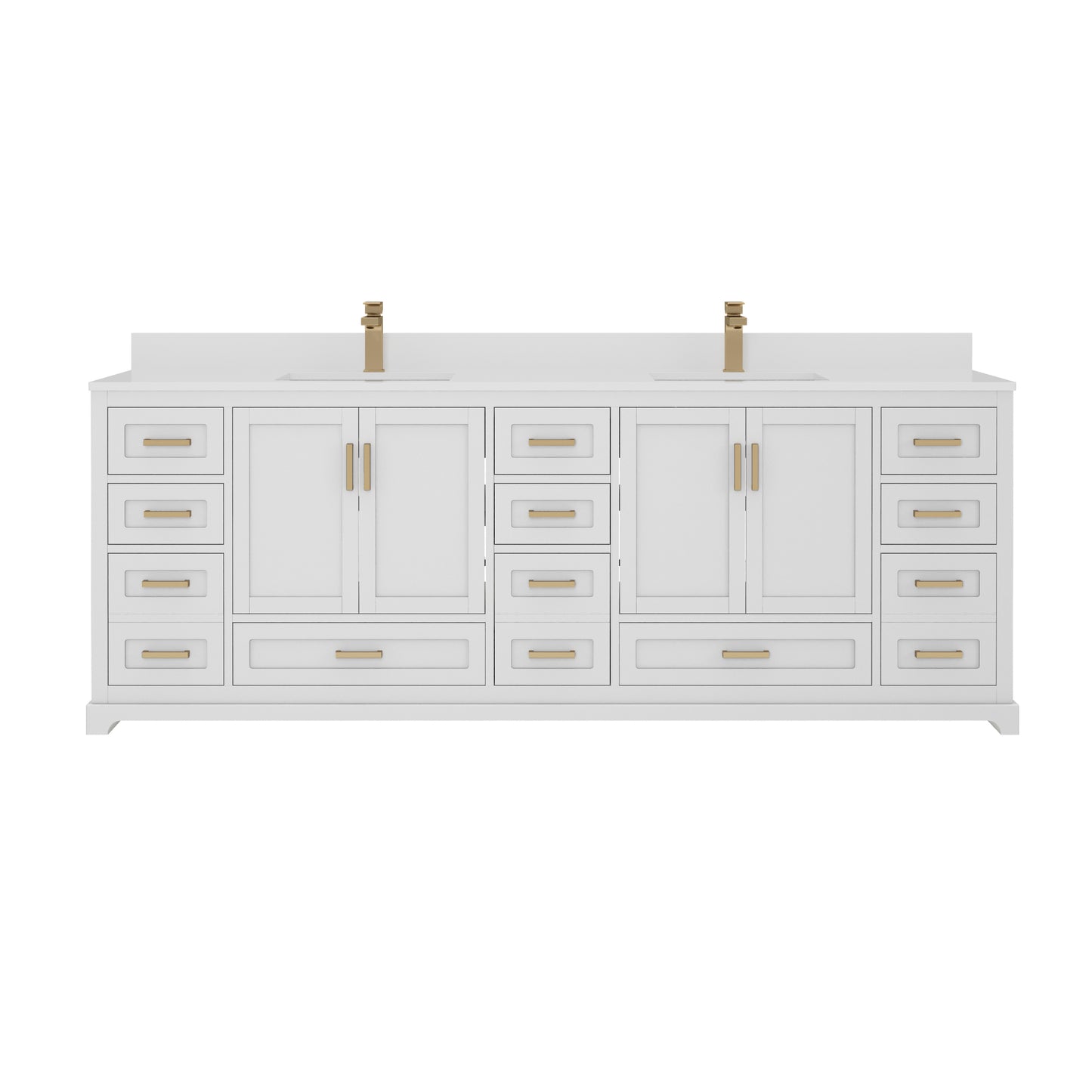 Maya Bathroom Vanity 84"