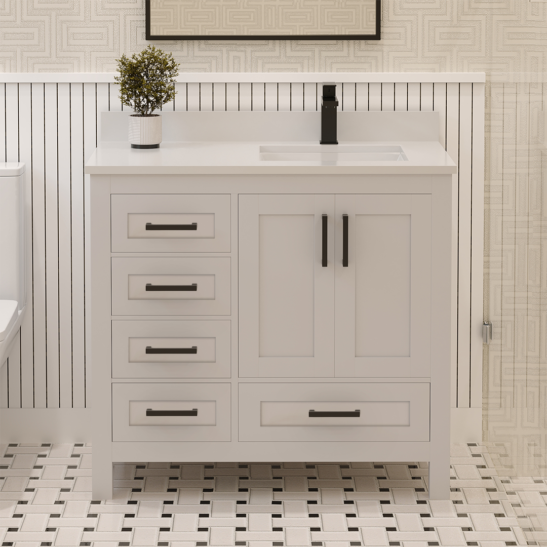 Rooh Bathroom Vanity 36" Right
