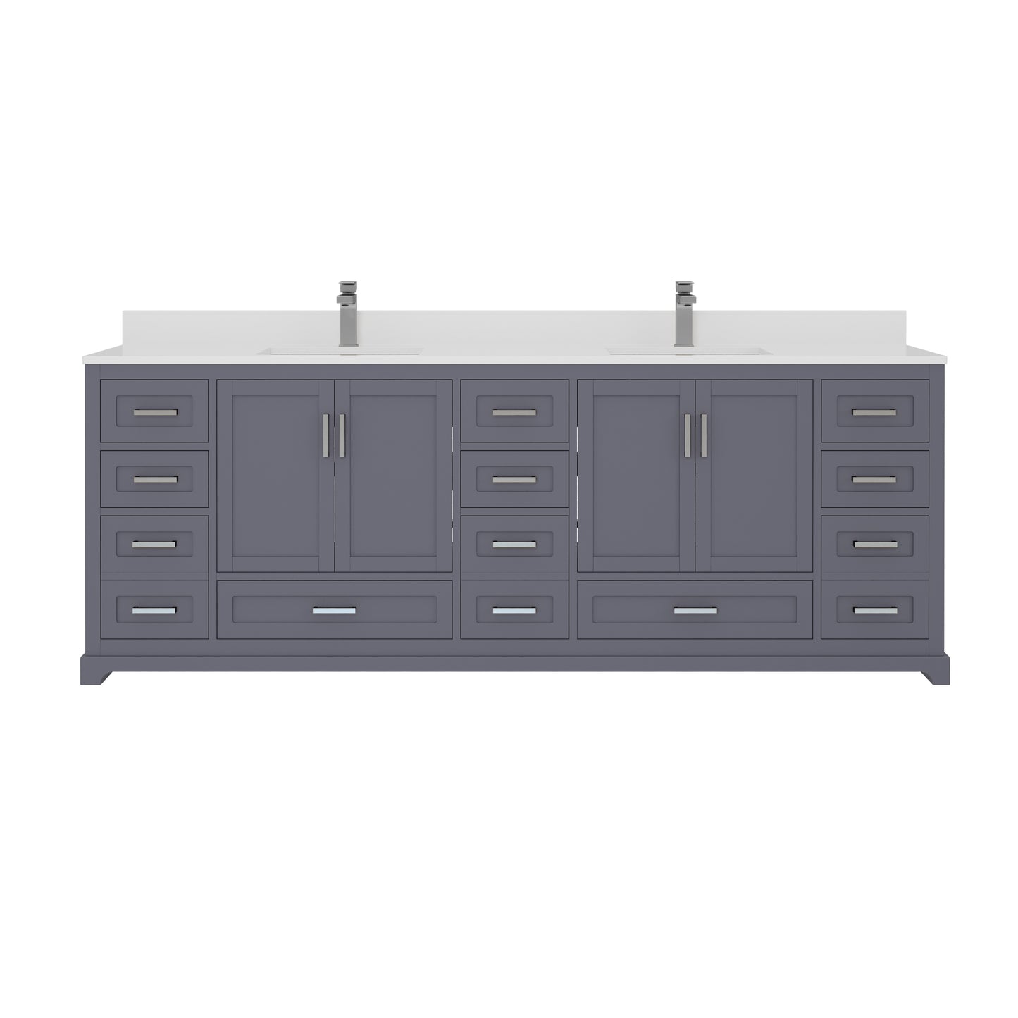 Maya Bathroom Vanity 84"