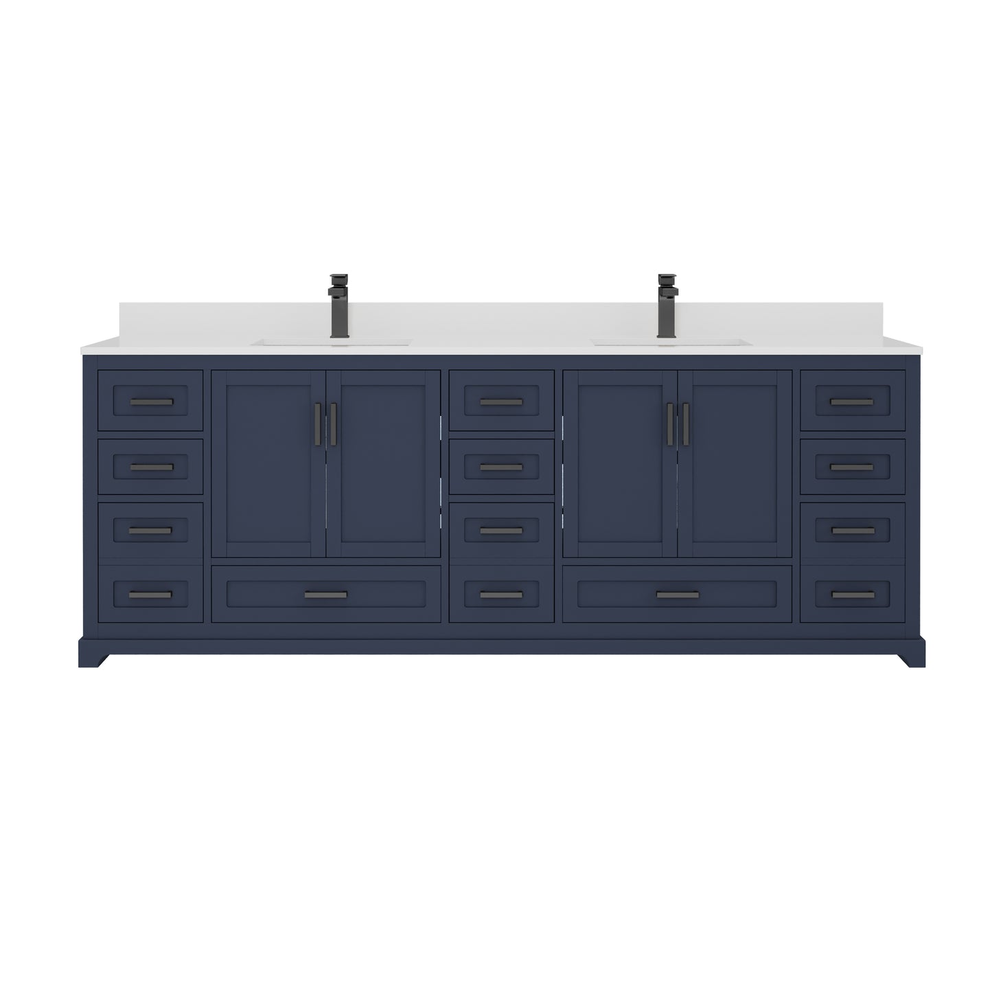 Maya Bathroom Vanity 84"