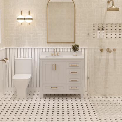 Rooh Bathroom Vanity 36" Left