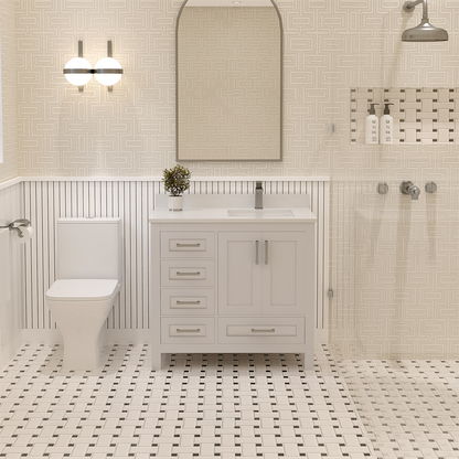 Rooh Bathroom Vanity 36" Right
