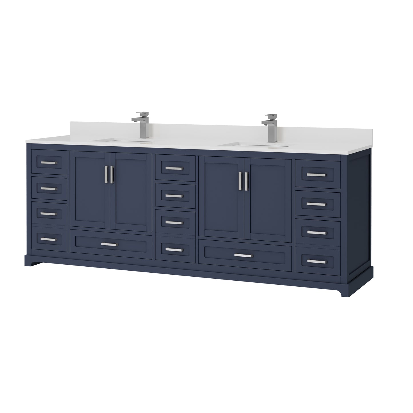 Maya Bathroom Vanity 84"