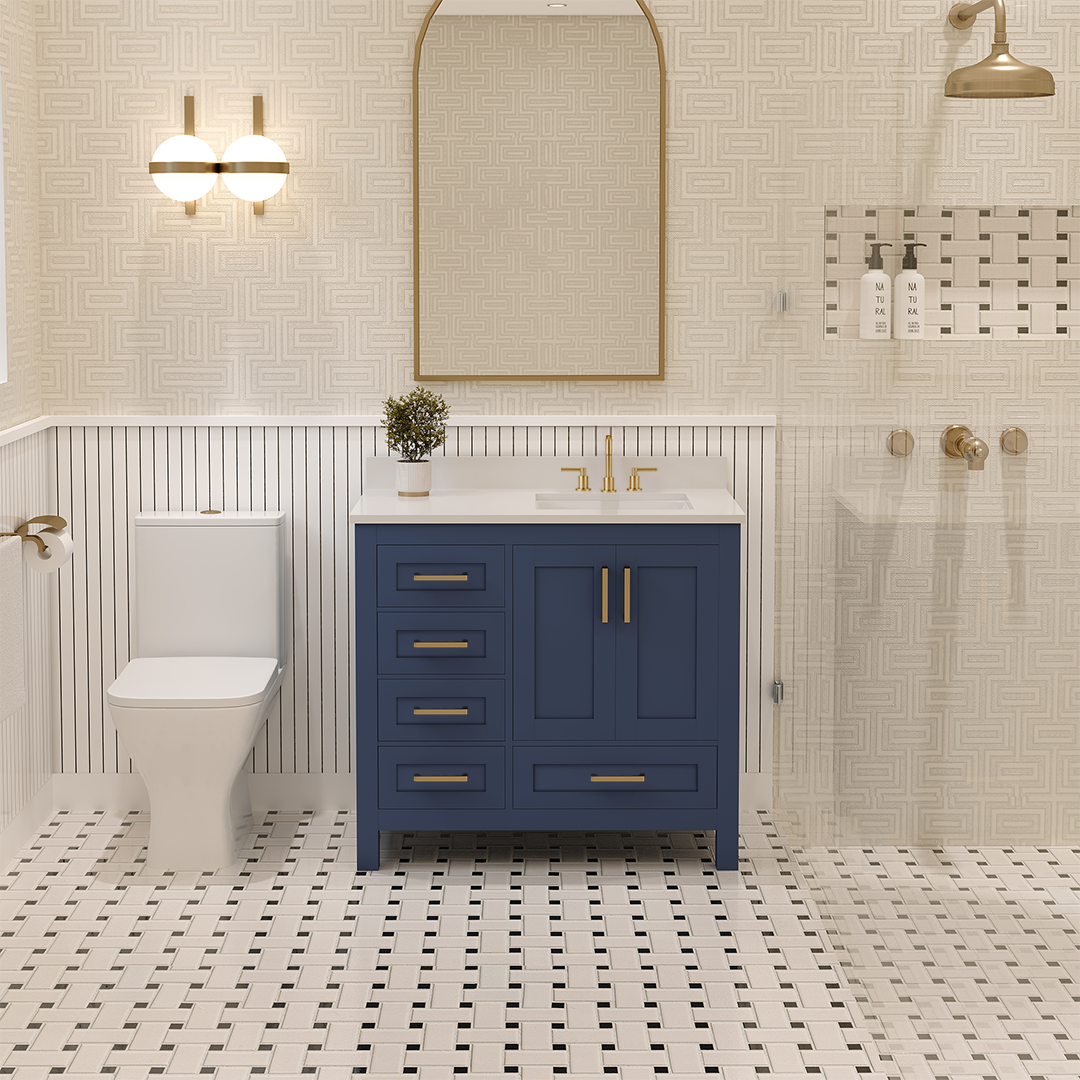 Rooh Bathroom Vanity 36" Right