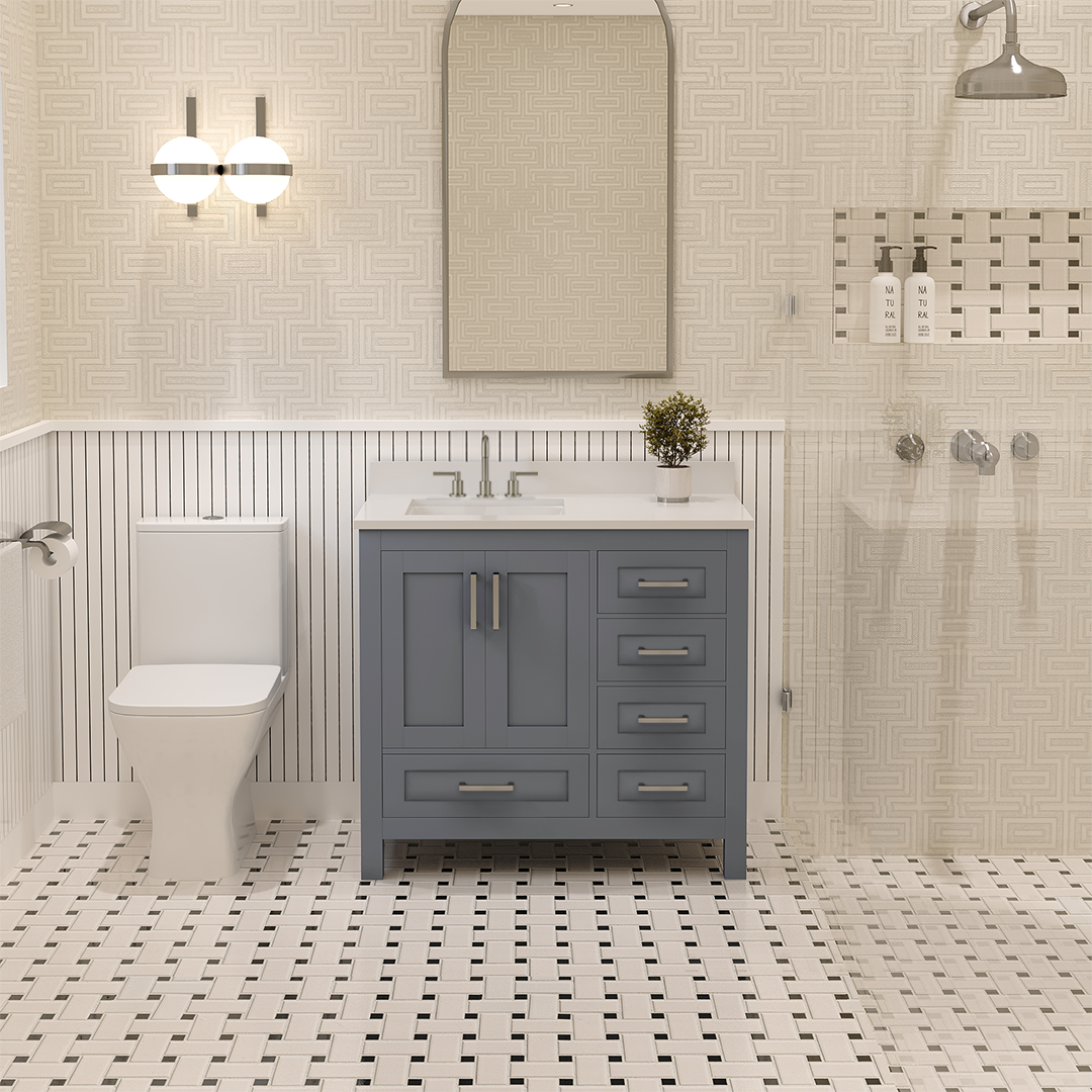 Rooh Bathroom Vanity 36" Left