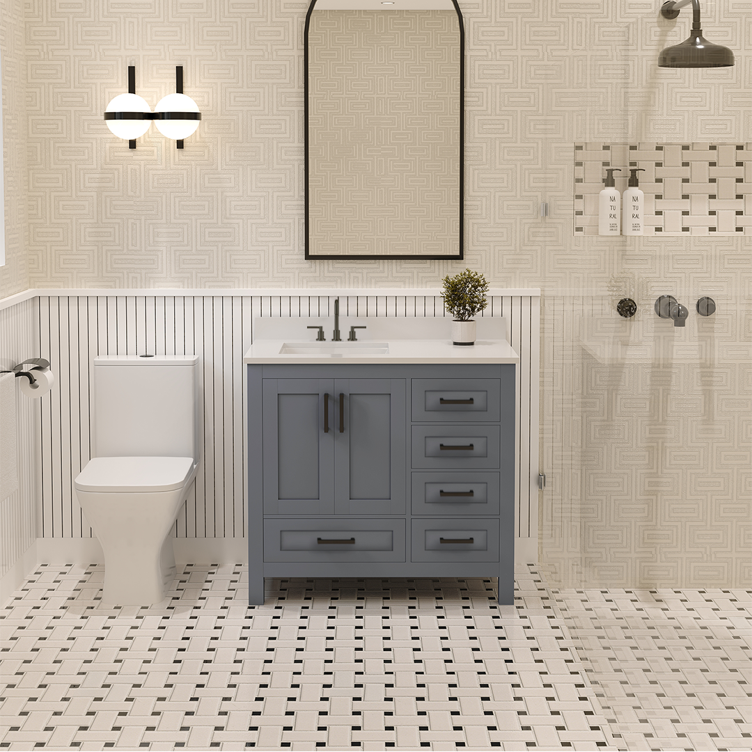 Rooh Bathroom Vanity 36" Left