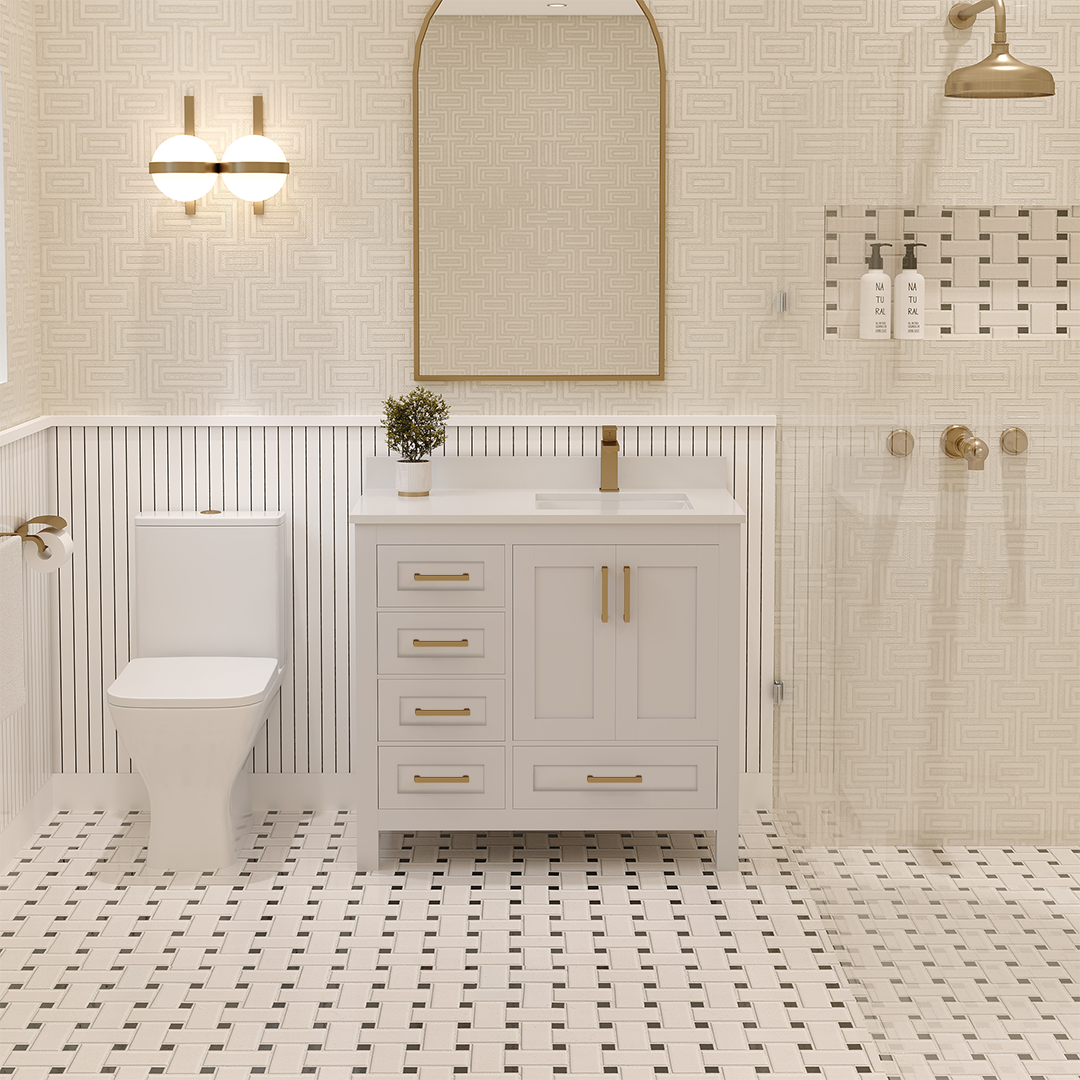 Rooh Bathroom Vanity 36" Right