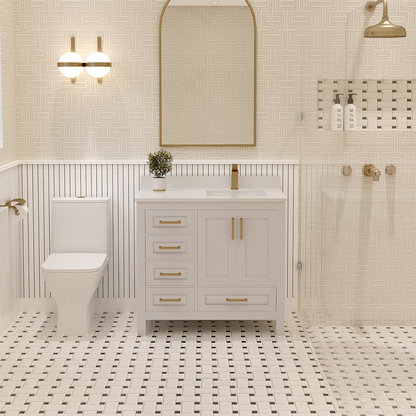 Rooh Bathroom Vanity 36" Right
