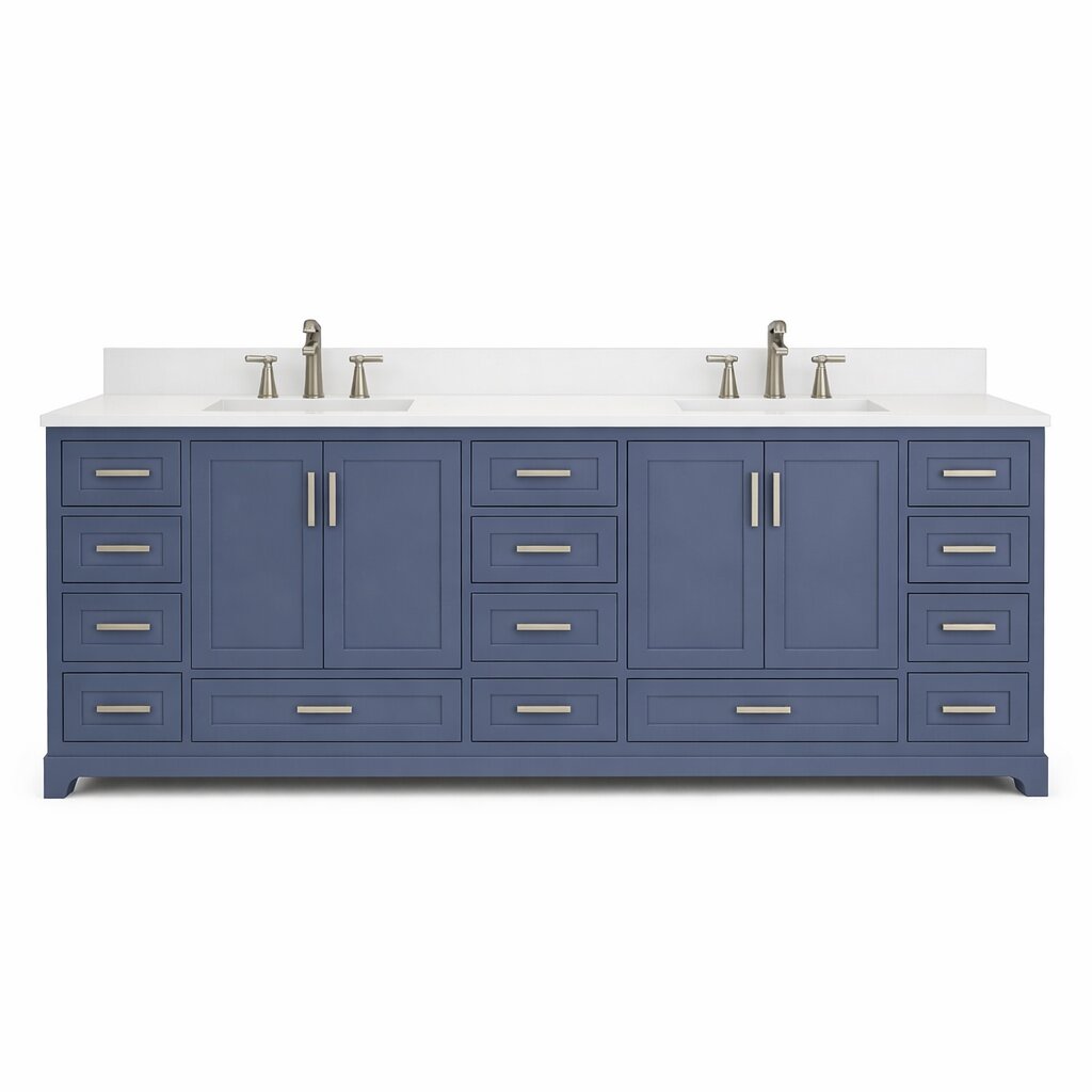 Maya Bathroom Vanity 84"