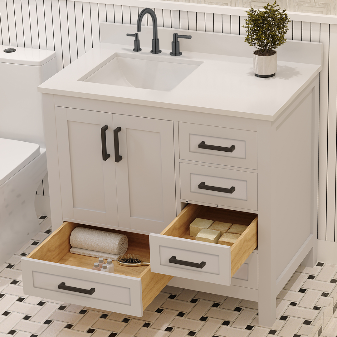 Rooh Bathroom Vanity 36" Left