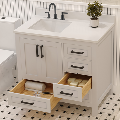 Rooh Bathroom Vanity 36" Left