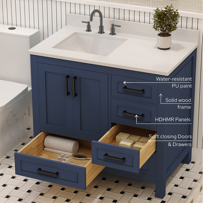 Rooh Bathroom Vanity 36" Left