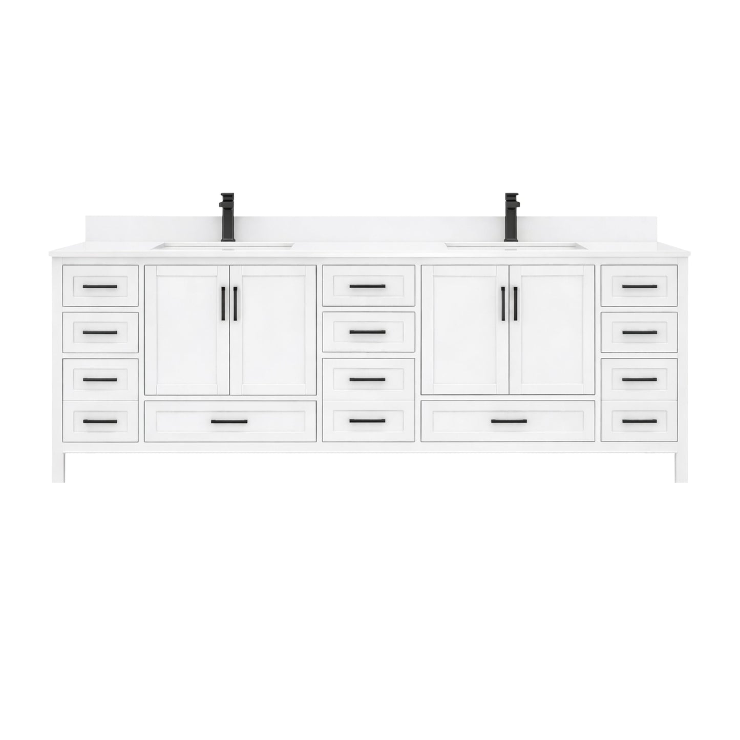 Rooh Bathroom Vanity 84"