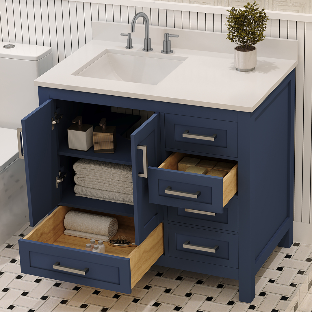 Rooh Bathroom Vanity 36" Left