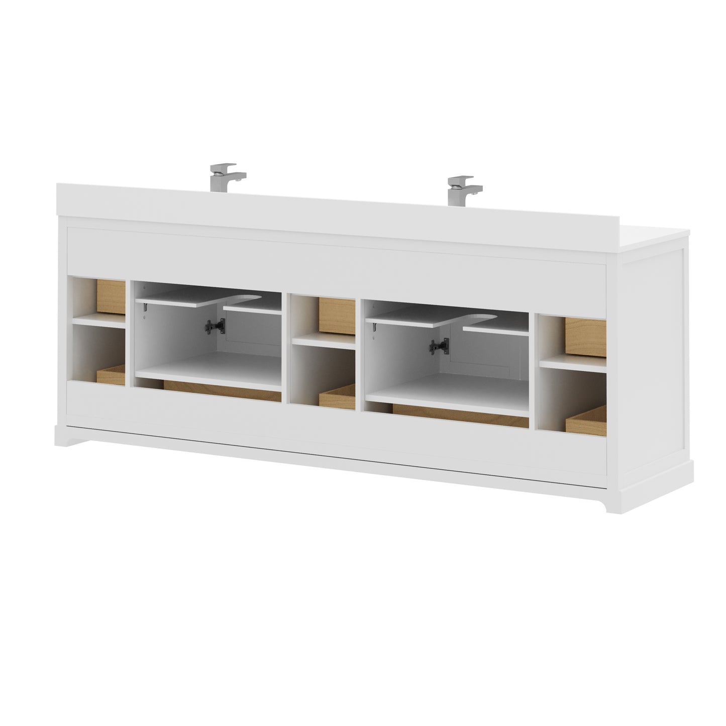 Maya Bathroom Vanity 84"