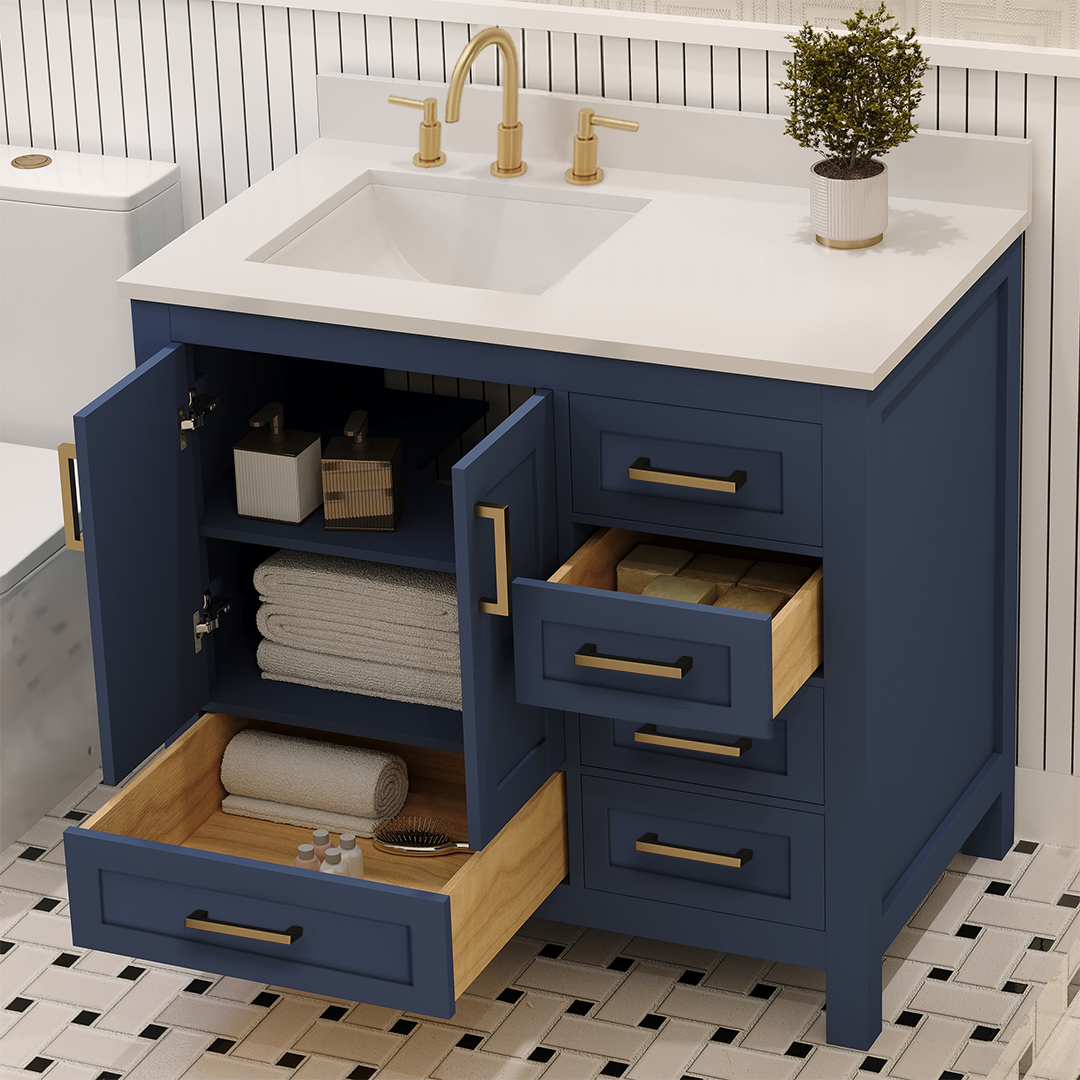 Rooh Bathroom Vanity 36" Left