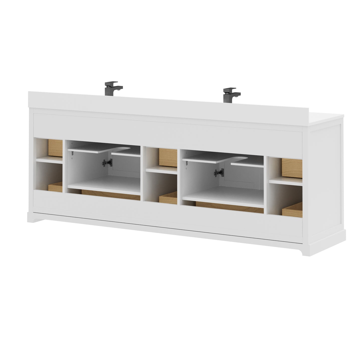 Maya Bathroom Vanity 84"