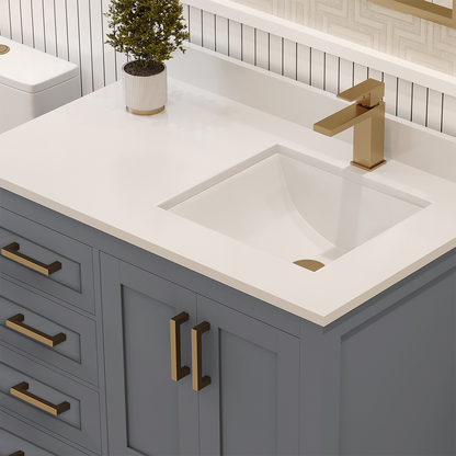 Rooh Bathroom Vanity 36" Right