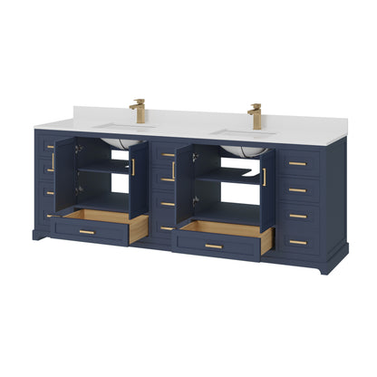 Maya Bathroom Vanity 84"