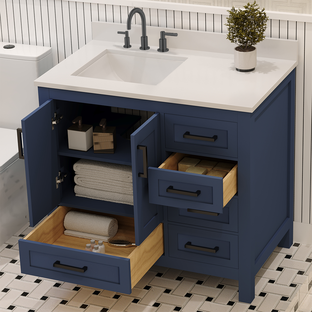 Rooh Bathroom Vanity 36" Left