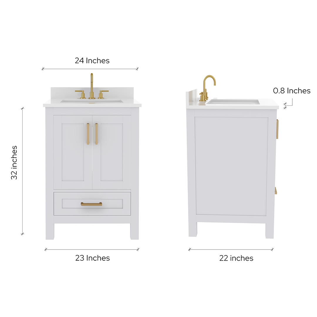 Rooh Bathroom Vanity 24 "