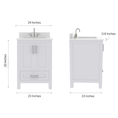 Rooh Bathroom Vanity 24 "