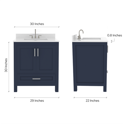 Rooh Bathroom Vanity 30"