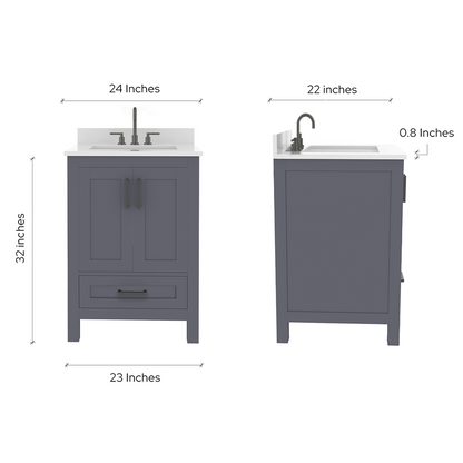 Rooh Bathroom Vanity 24 "