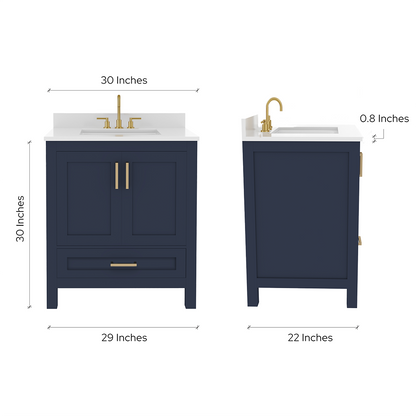 Rooh Bathroom Vanity 30"