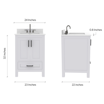 Rooh Bathroom Vanity 24 "