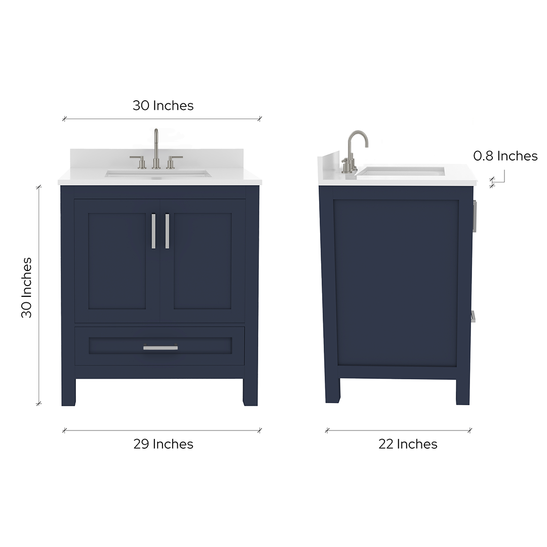 Rooh Bathroom Vanity 30"