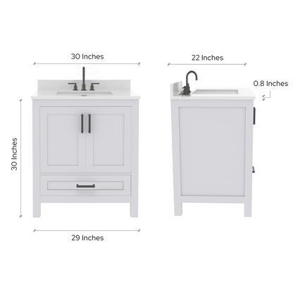 Rooh Bathroom Vanity 30"