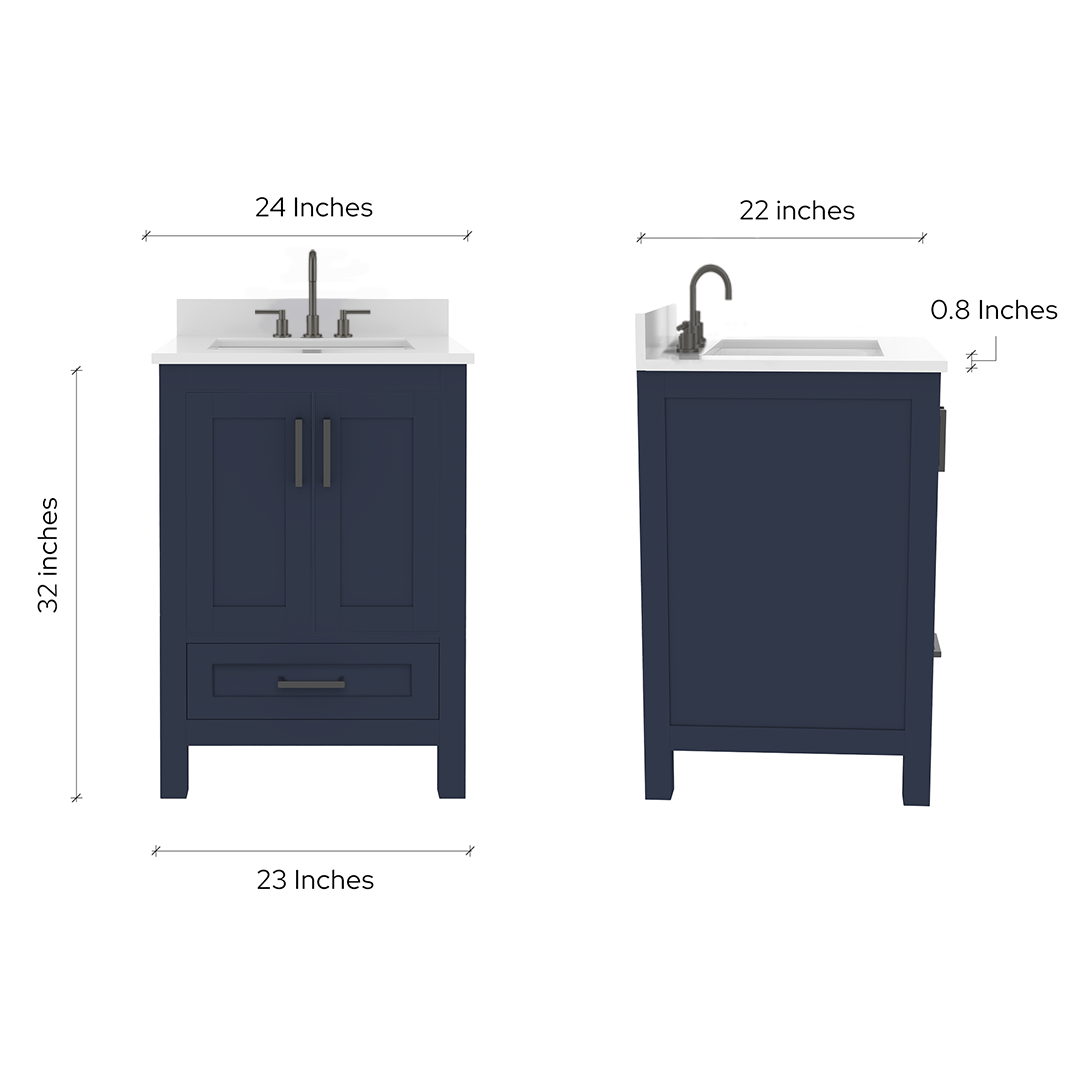 Rooh Bathroom Vanity 24 "