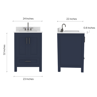 Rooh Bathroom Vanity 24 "