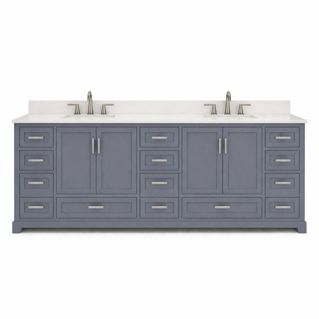 Maya Bathroom Vanity 84"