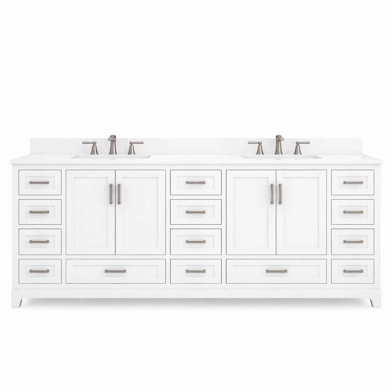 Maya Bathroom Vanity 84"