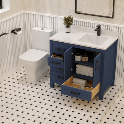 Rooh Bathroom Vanity 36" Right