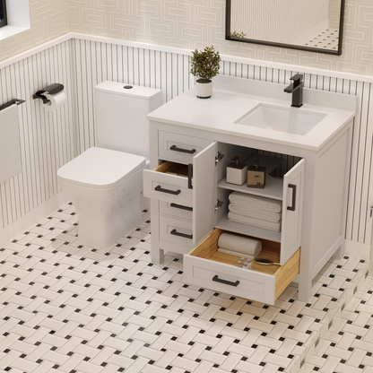 Rooh Bathroom Vanity 36" Right